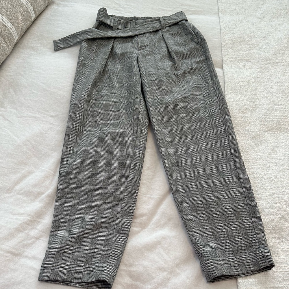 Plaid trousers size small - paper bag and never been worn. Size sm